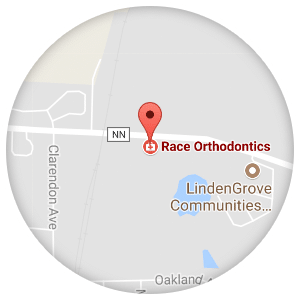 Race Map Race Orthodontics in Brookfield Mukwonago WI